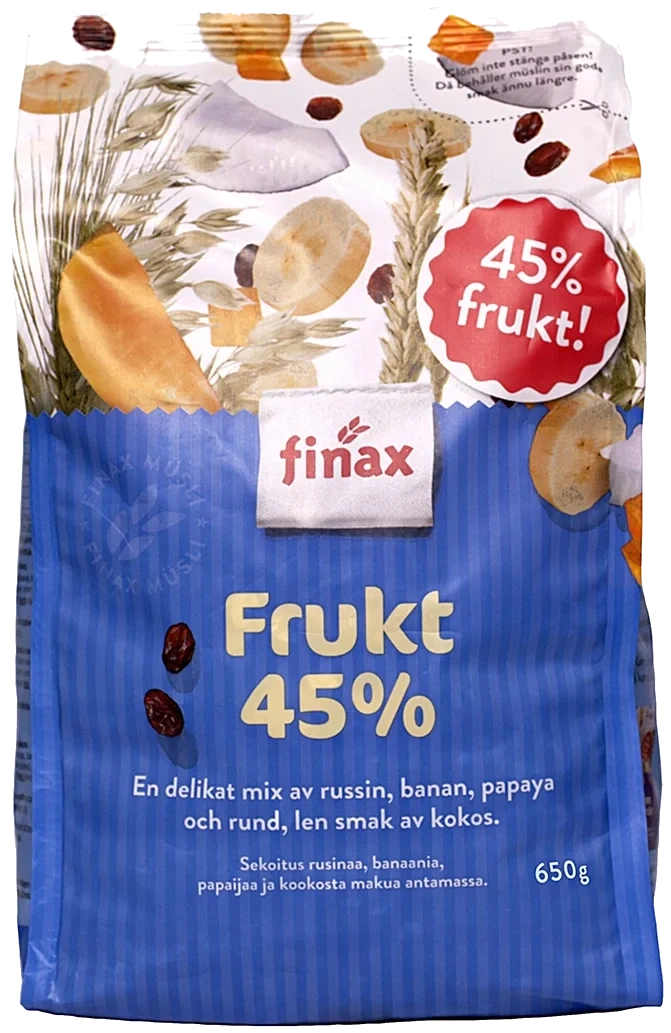 Frukt 45 %