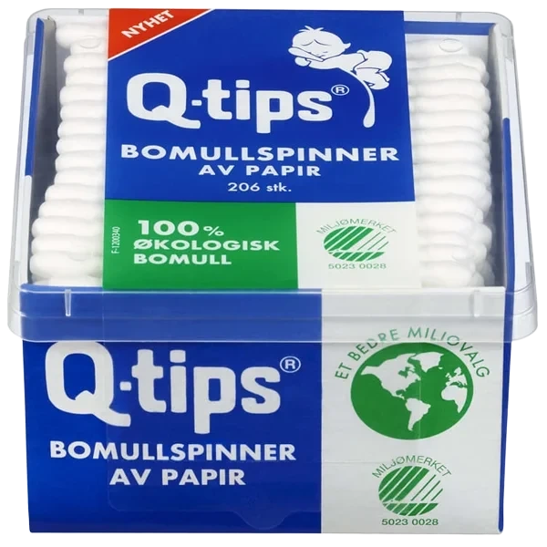 Q-tips Bomullspinner 206stk