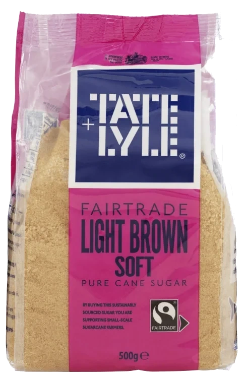 Farin Lys Brun Fairtrade 500g Tate Lyle
