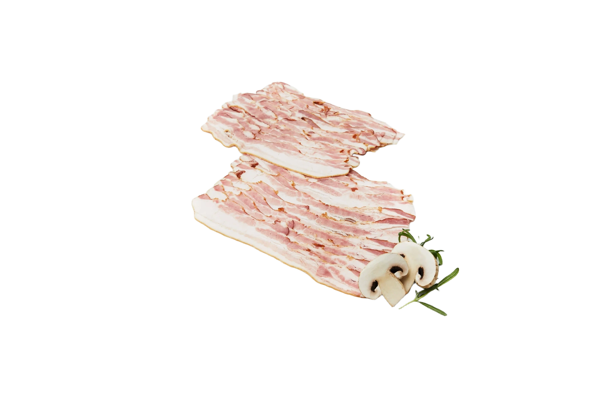 Bacon skivat rulle