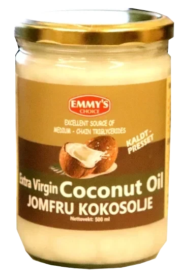 Emmy's Extra Virgin Kokosolje 500ml