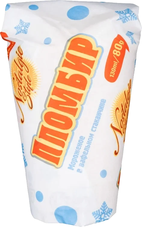 Iskrem Fløte 80g Plombir