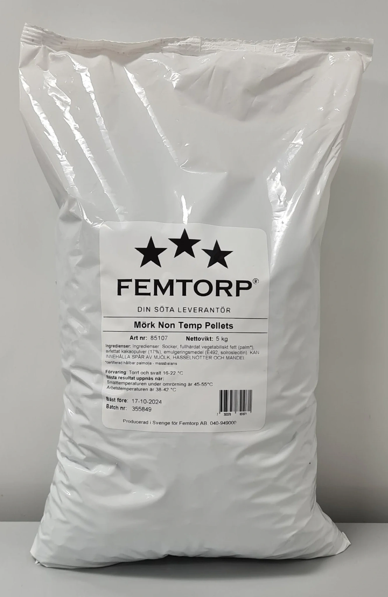 Mörk Non Temp Pellets