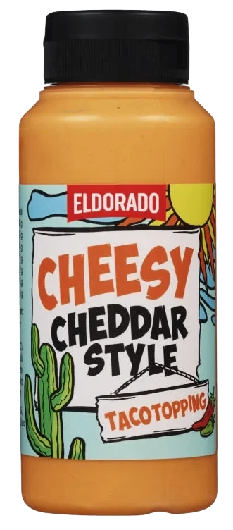 Tacotopping Cheddar Style 150ml Eldorado