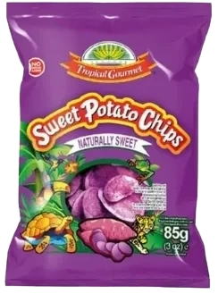 Tropical Gourmet Søtpotetchips 85g