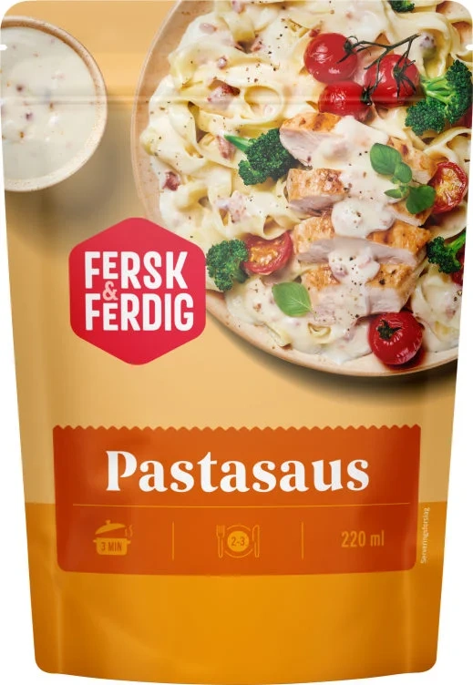 Pastasaus 220ml Fersk&Ferdig