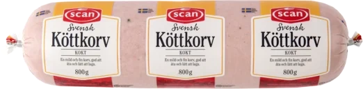 Köttkorv kokt