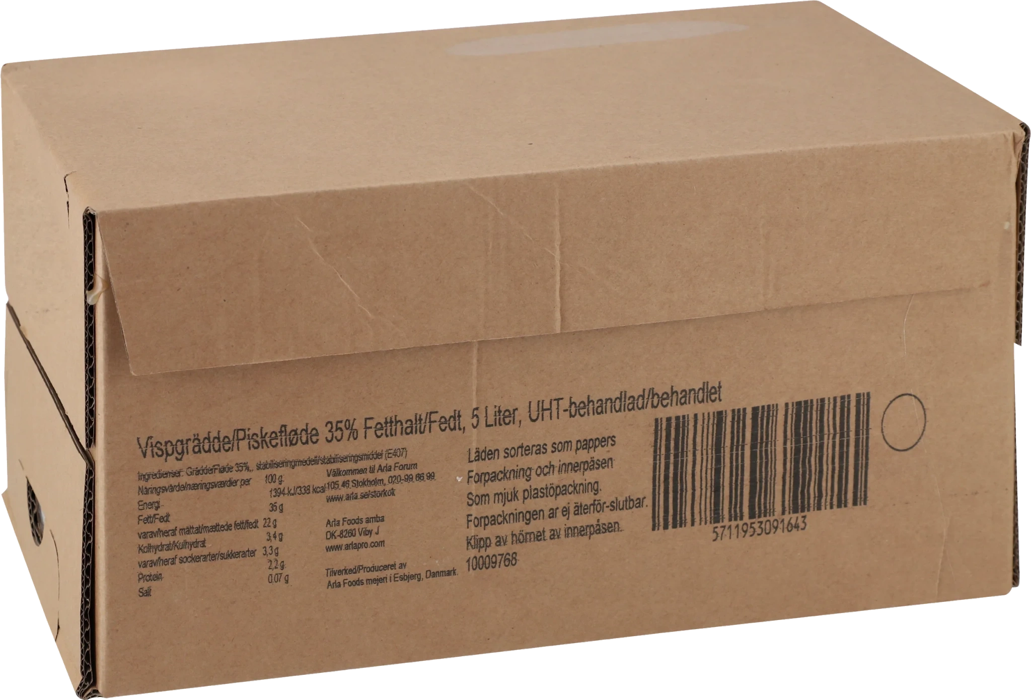 Vispgrädde 35% BiB
