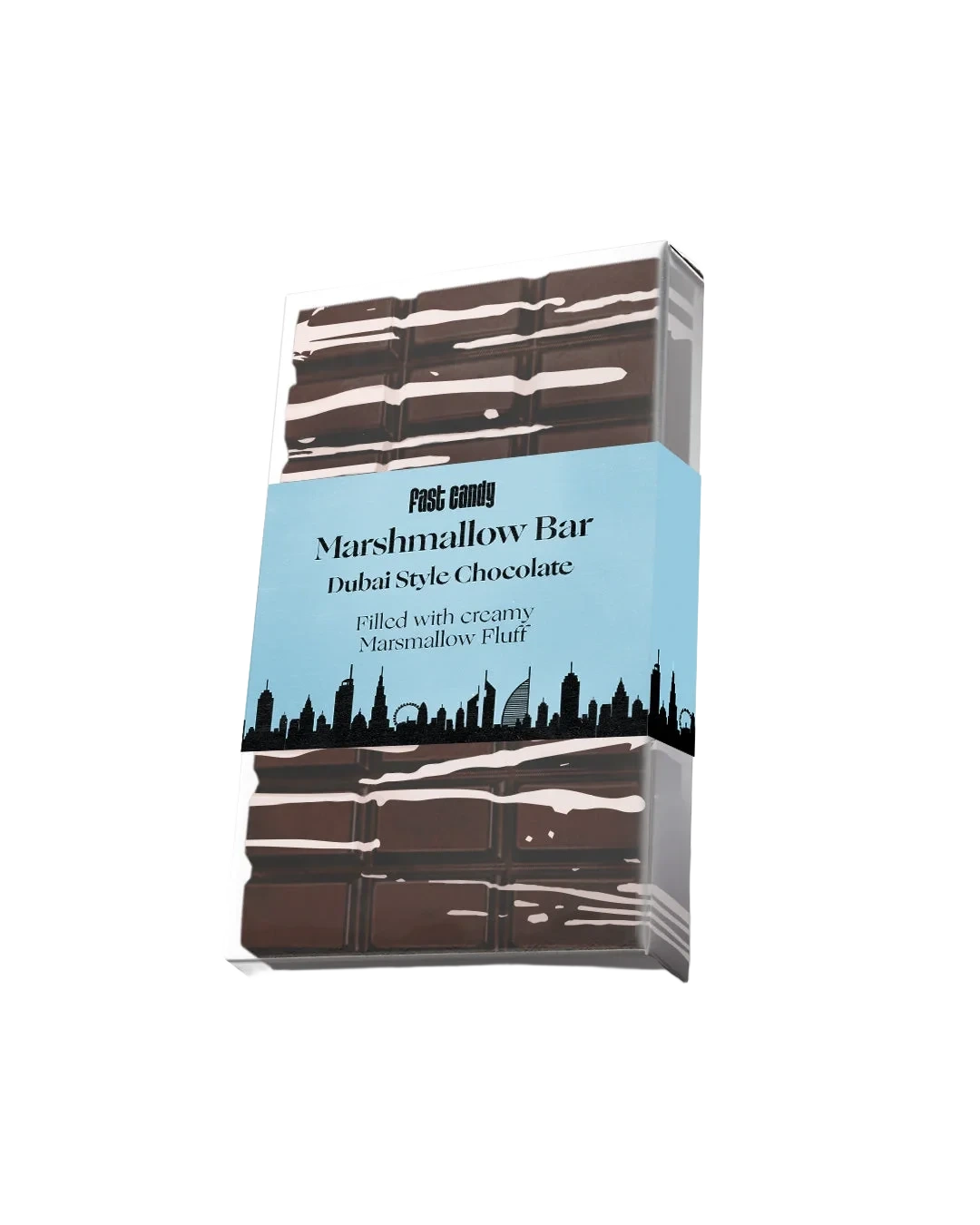 Dubai Style Marshmallow Chocolate Bar 120 g