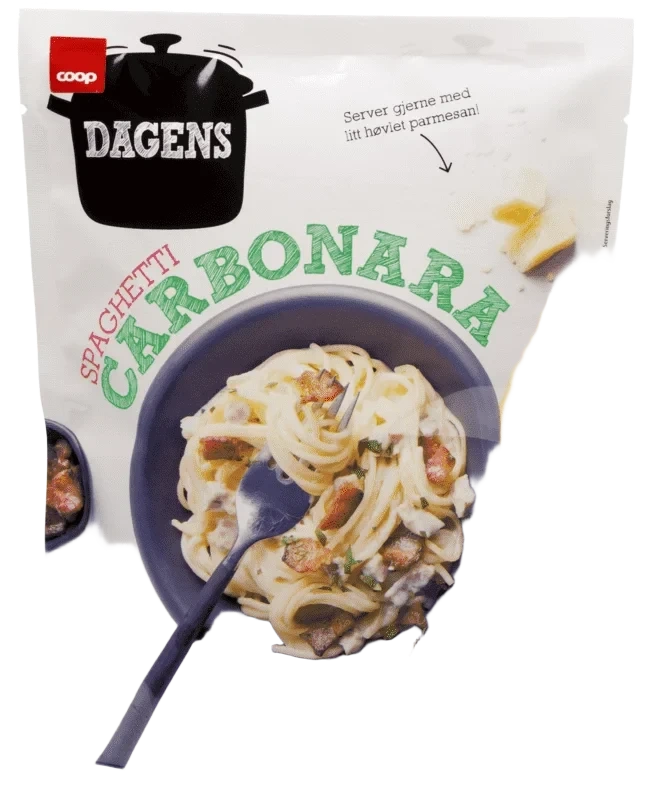 Coop Dagens Spaghetti Carbonara 1kg