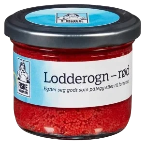 Lodderogn Rød 100g Fiskemannen