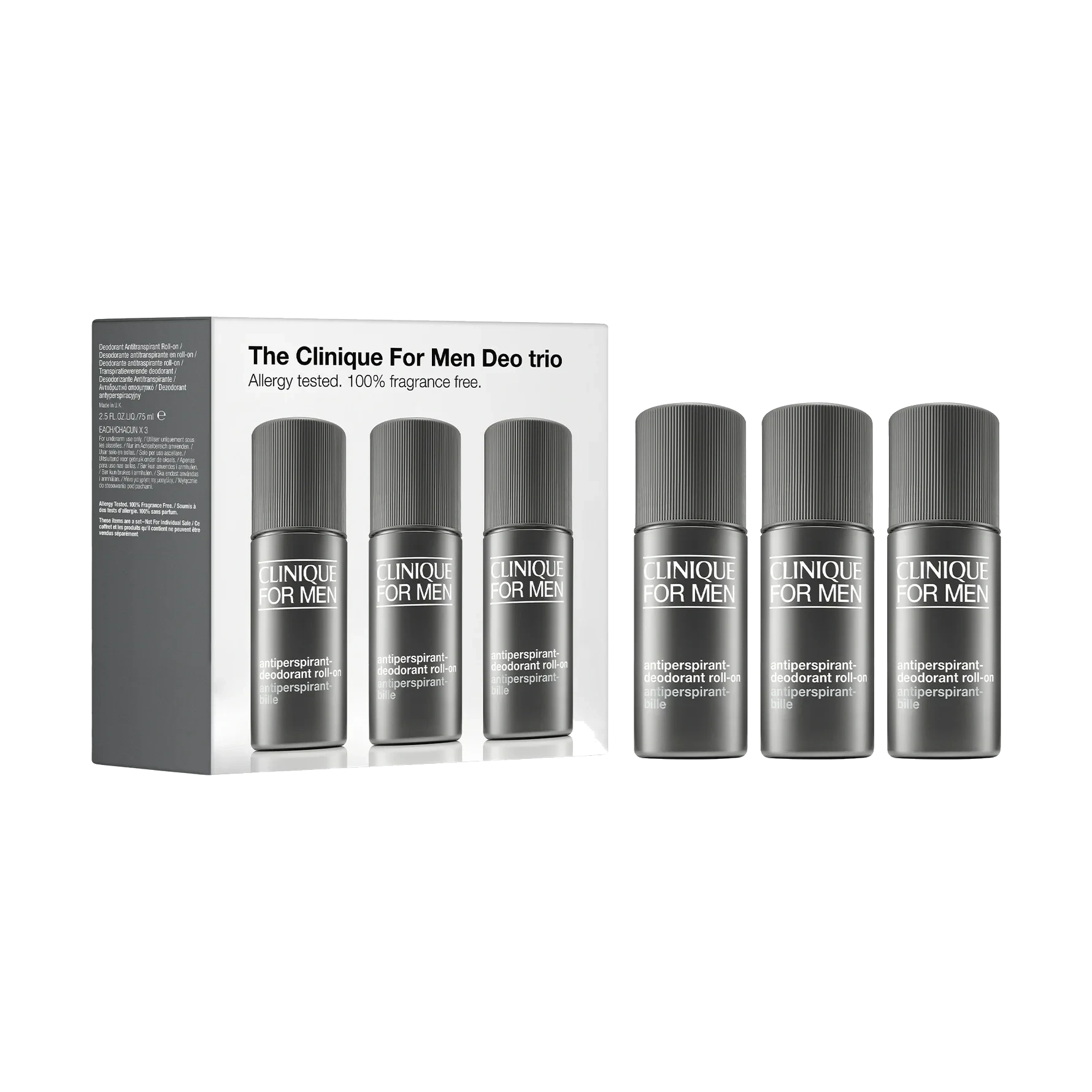 The Clinique For Men Deo Trio