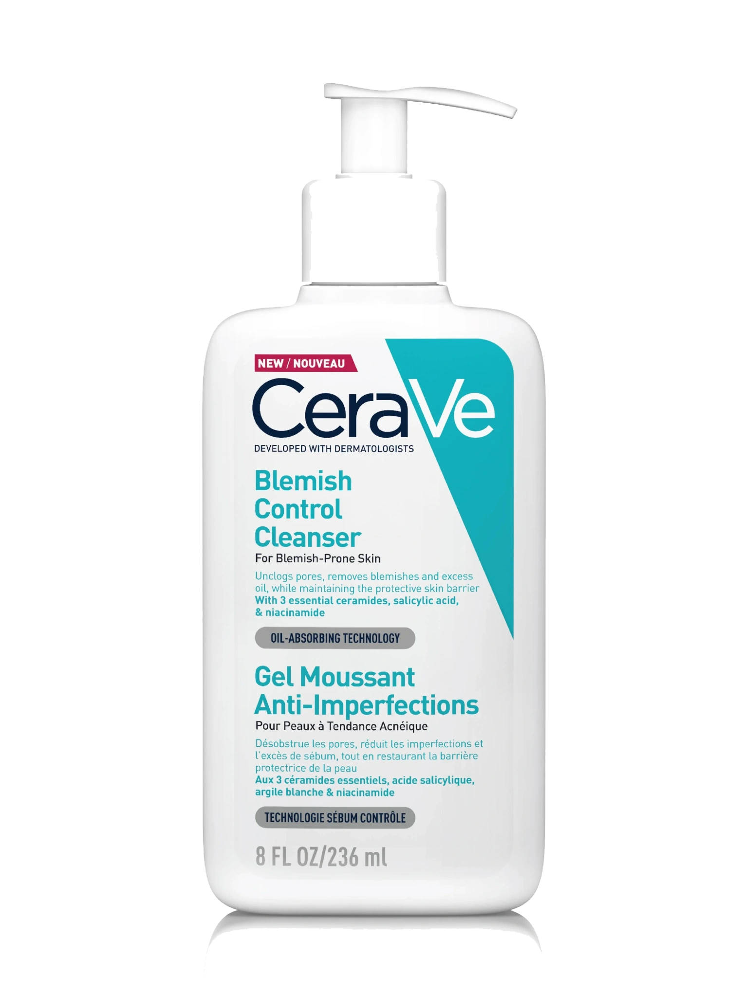 CeraVe Blemish Control Cleanser, 236 ml