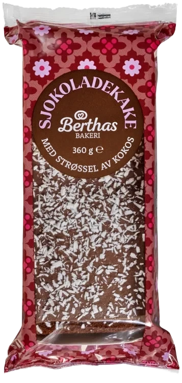 Sjokoladekake 360g Berthas