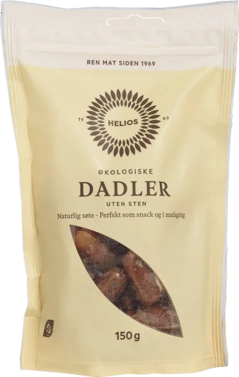 Dadler Økologisk 150g Helios