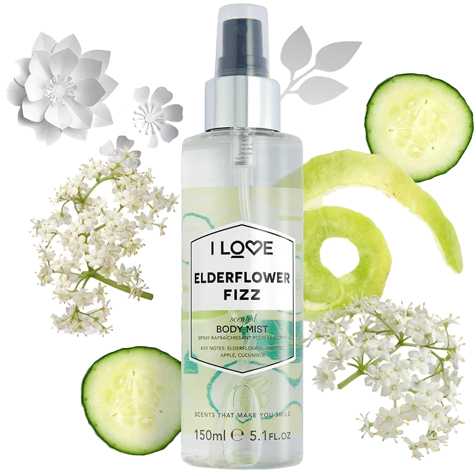 I Love Elderflower Fizz