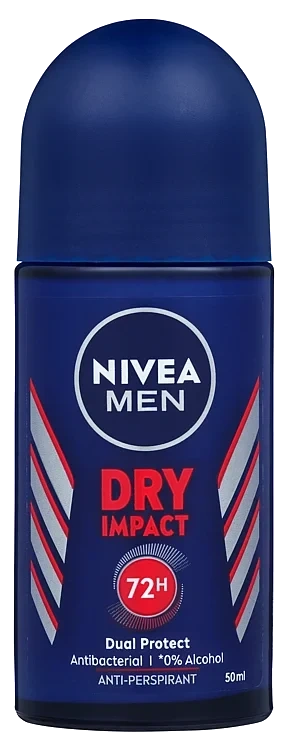 Nivea Men Dry Impact Deodorant Roll-on, 50ml