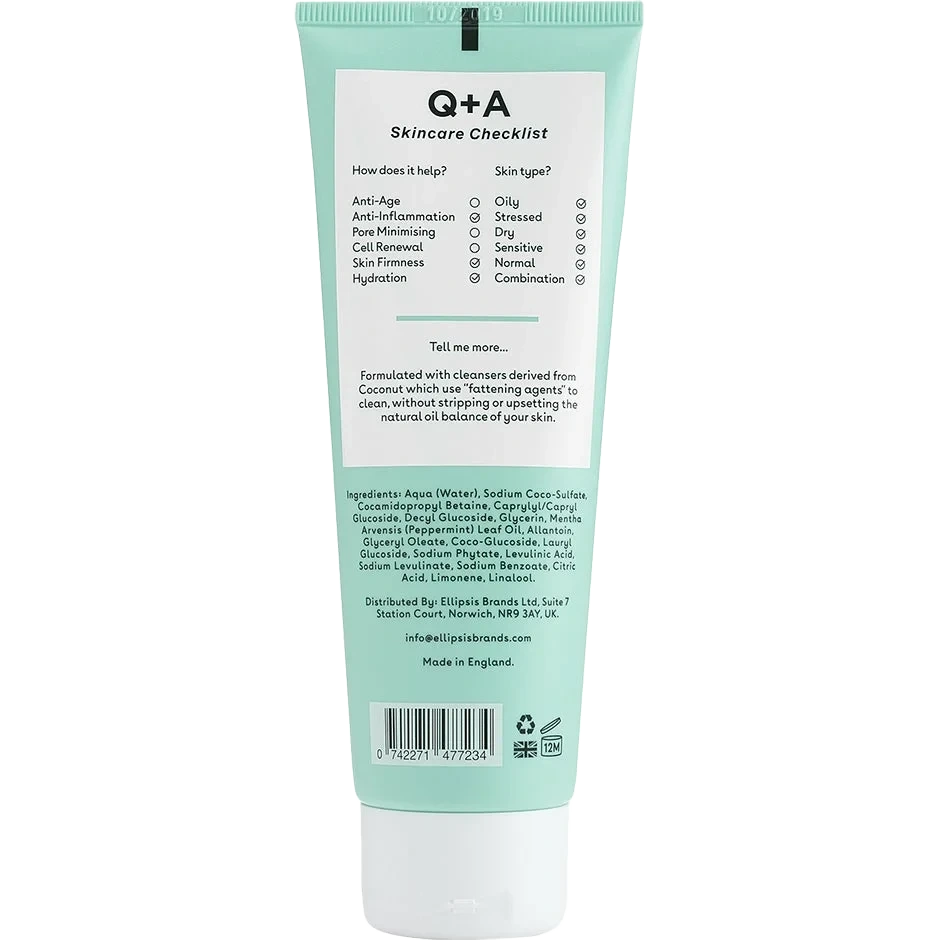 Q+A Peppermint Daily Cleanser