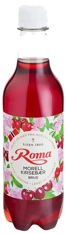 Morell & kirsebær brus   24x50cl