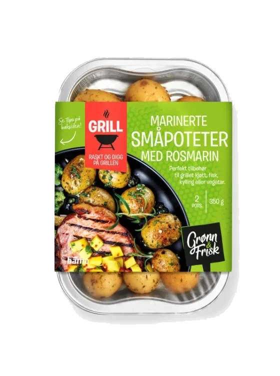 Småpoteter m/Rosmarin 350g Grønn&Frisk