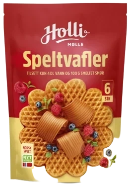 Speltvafler Ferdigmiks 250g Nyt Norge