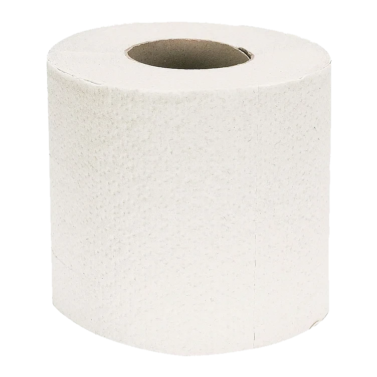 Toalettpapir 33.75mx9.8cm Ø10 Hvit 8stk