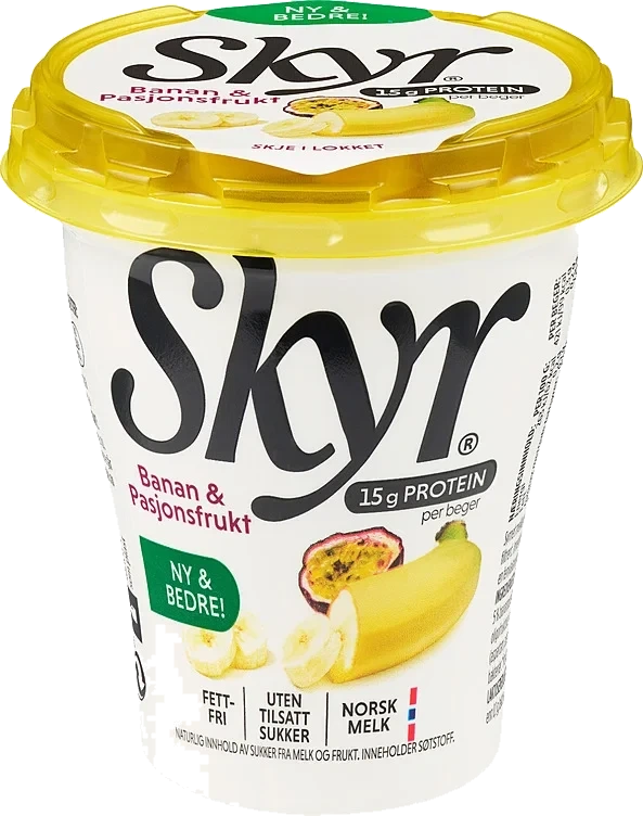 Skyr banan & pasjonsfrukt  160g