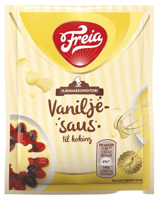 Vaniljesaus Koke 19g Freia