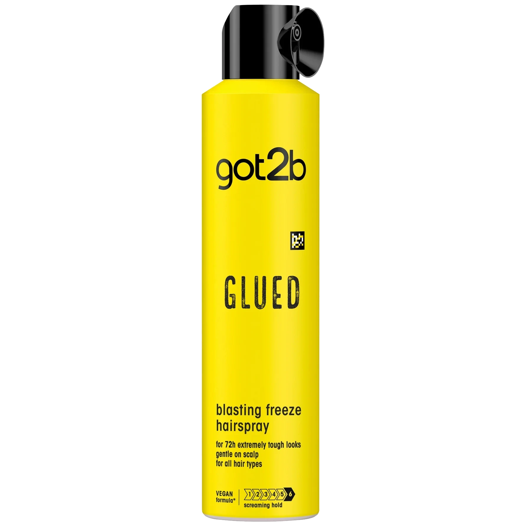 Glued blasting freeze spray
