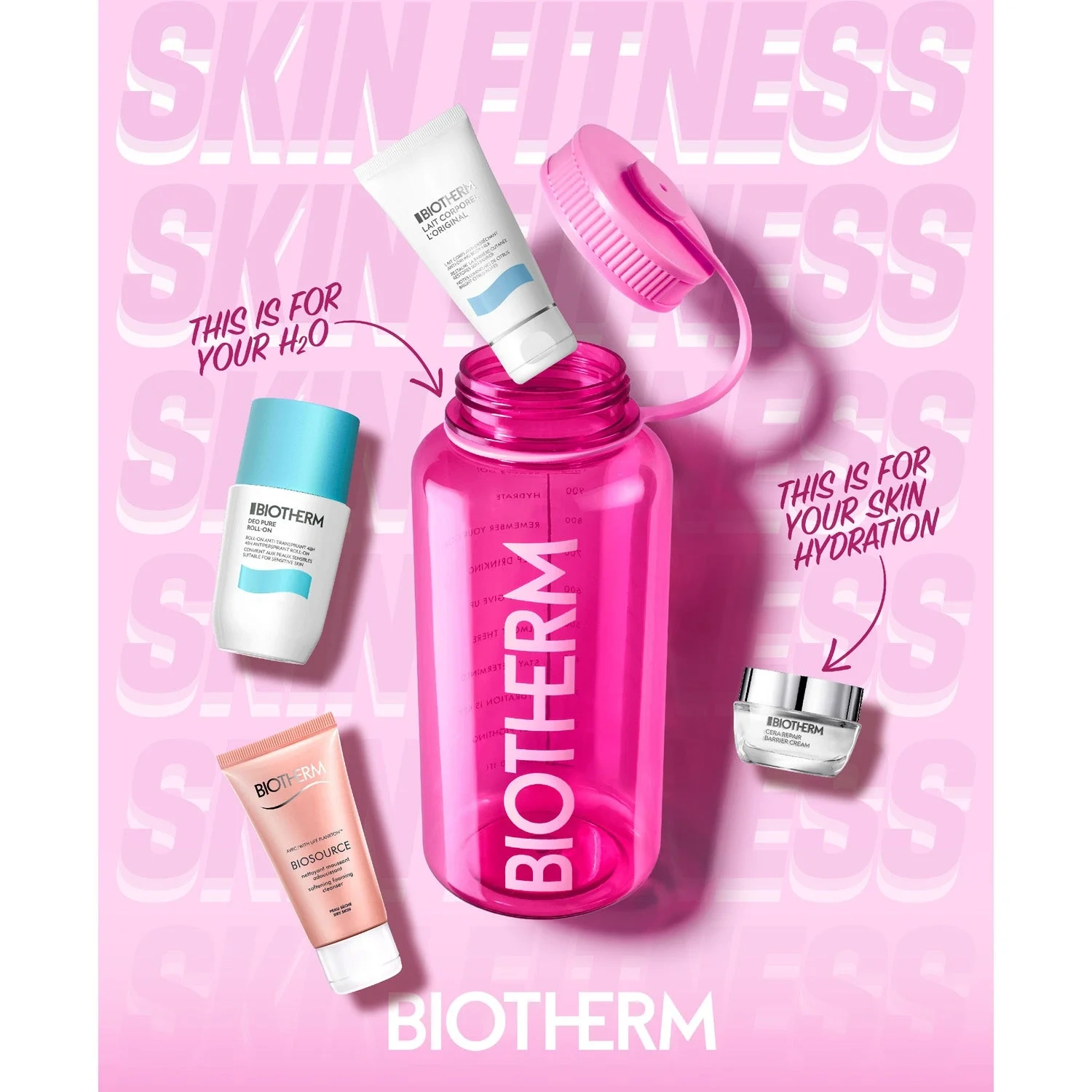 Biotherm Pink Drop Set