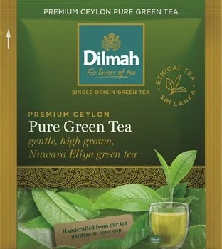 Pure Green Tea, Etisk Produsert Te, 100 Stk, Dilmah
