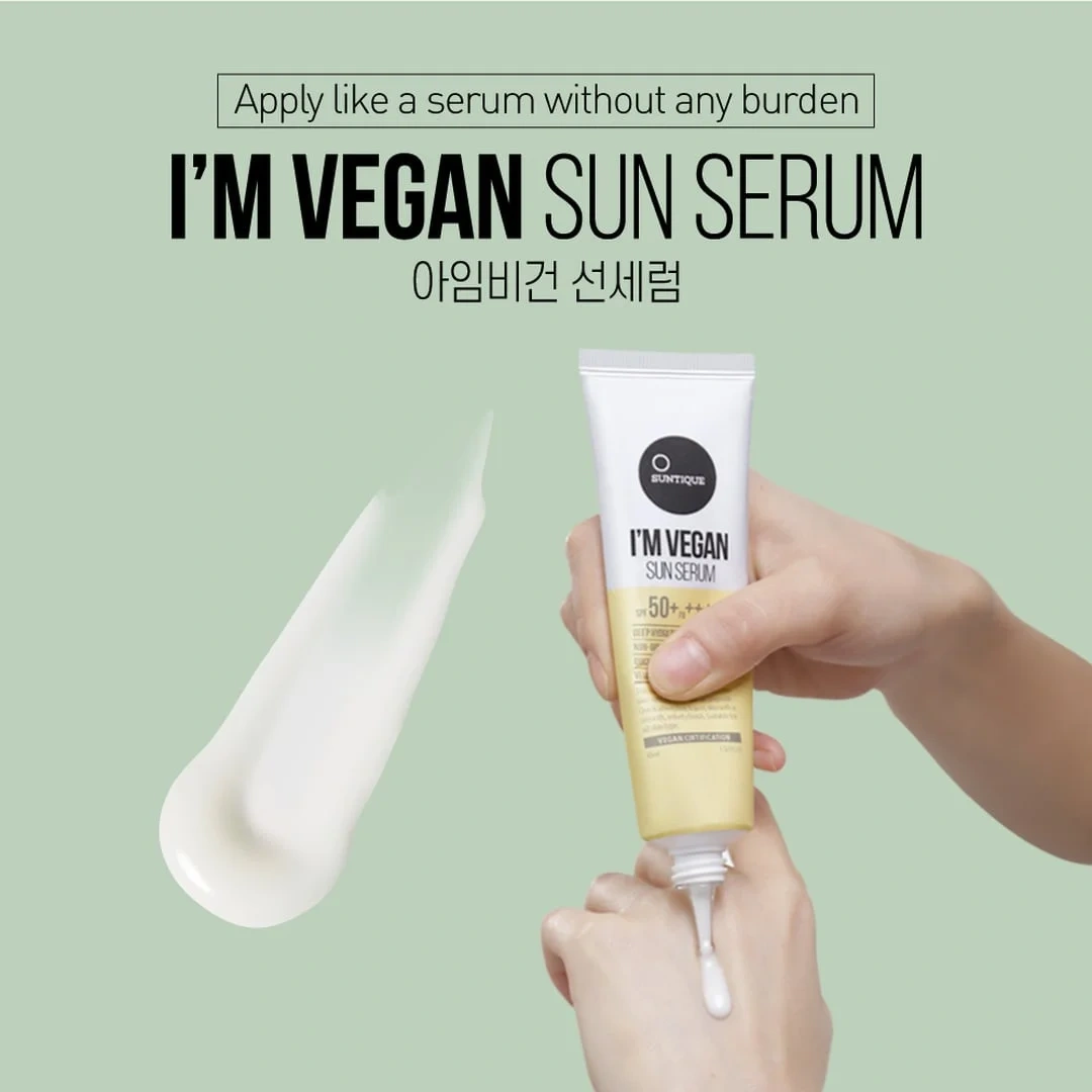 Suntique I’m Vegan Sun Serum SPF50+ PA++++, 50 ml
