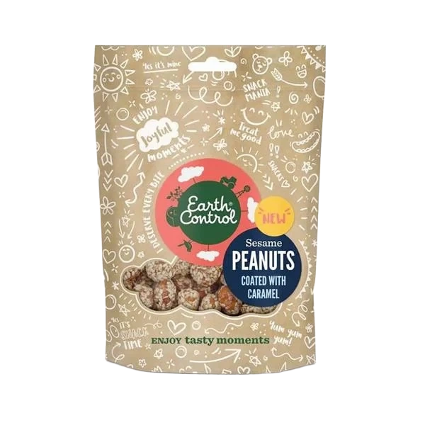Peanøtter med Karamell og Sesam