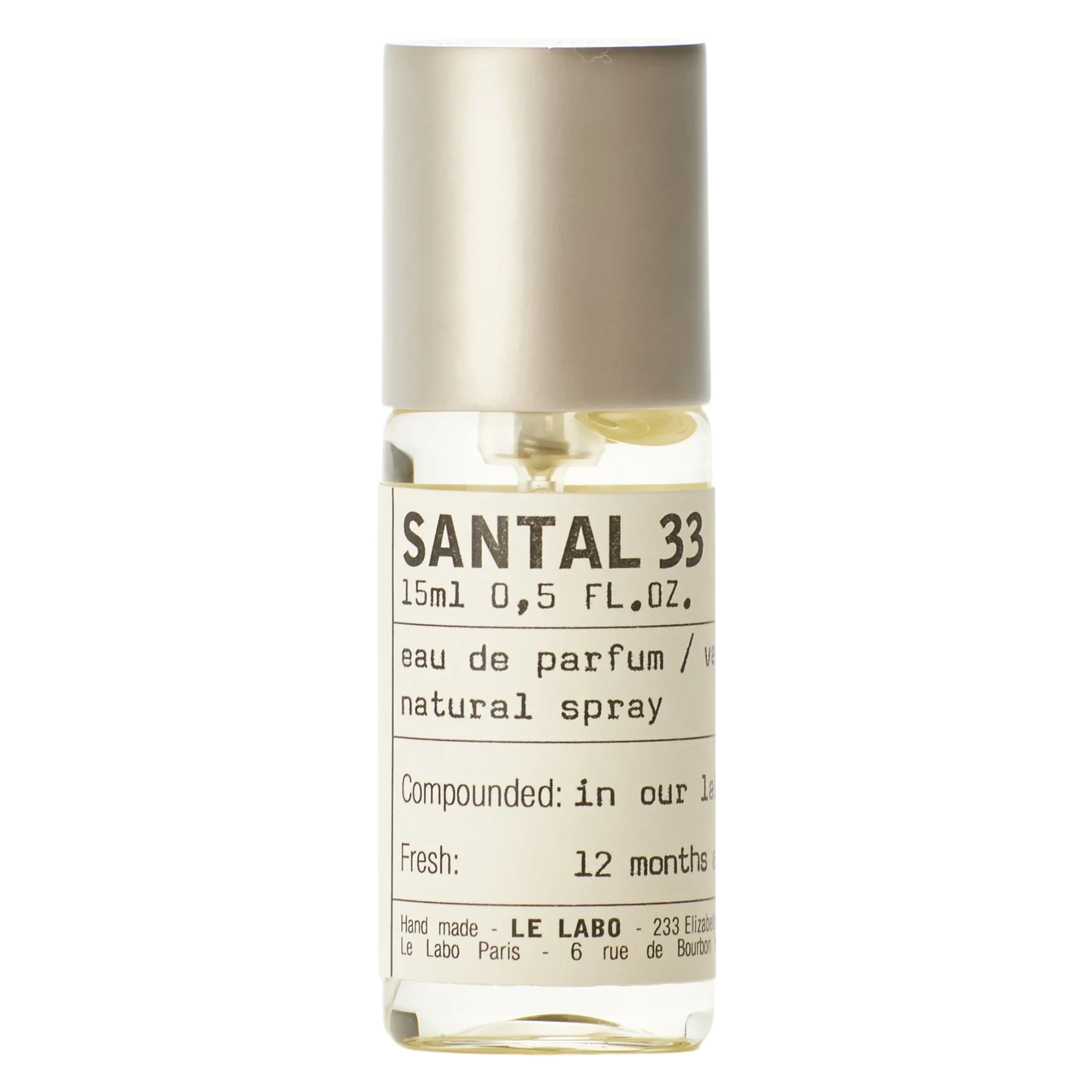 Le Labo Santal 33 Eau de Parfum 15 ml