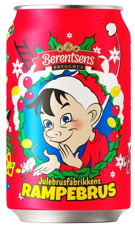 Julebrusfabrikkens rampebrus  24x33cl