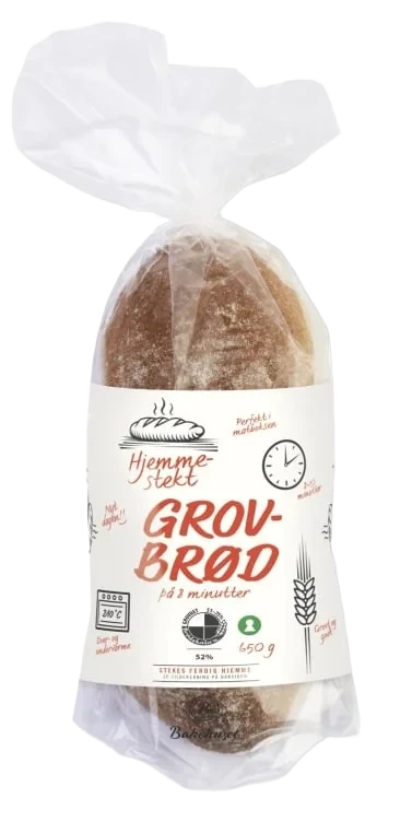 Grovbrød Hjemmestekt 650g Bakehuset