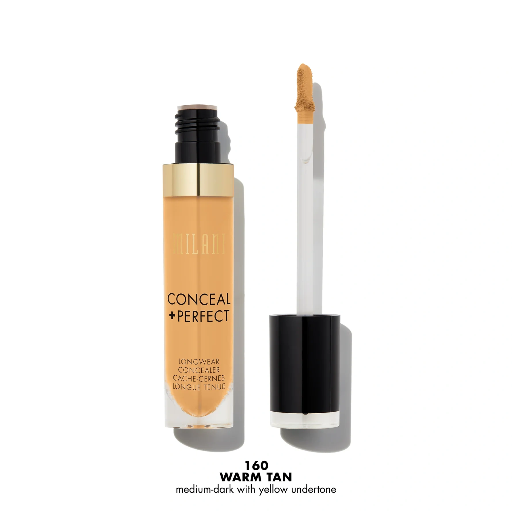 Milani Conceal + Perfect Long-Wear Concealer 160 Warm Tan