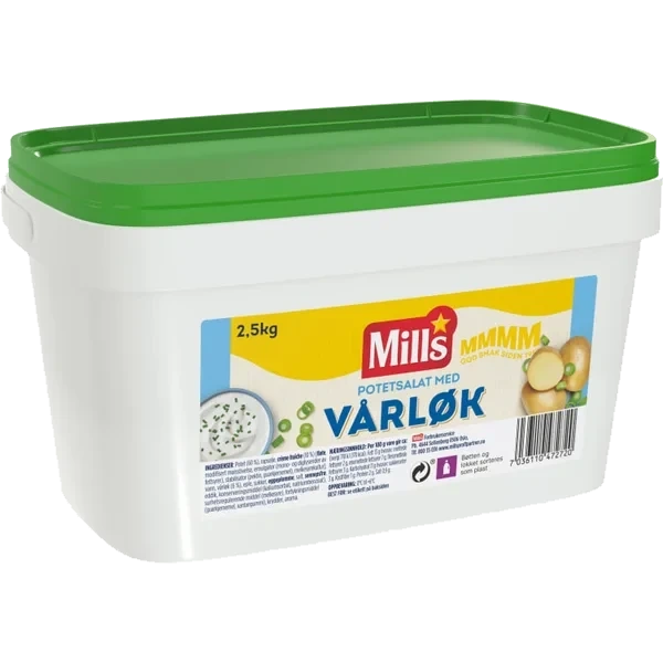 Potetsalat Vårløk 2,5kg Mills