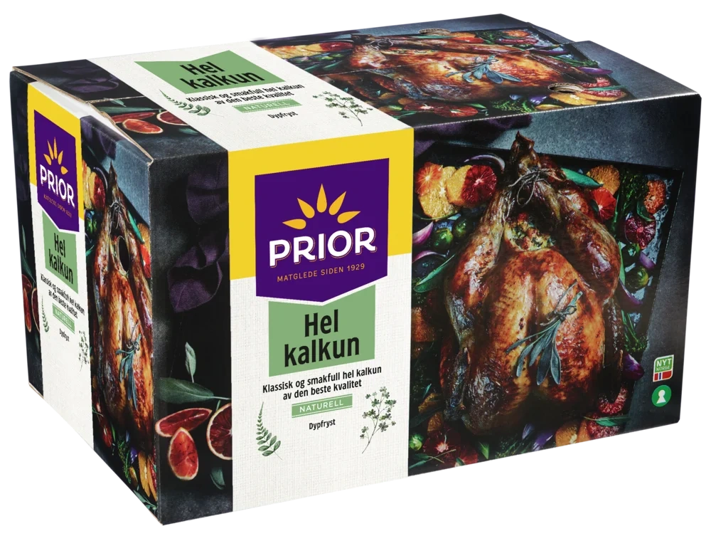 Hel kalkun 3,9-6,9 kg - fryst