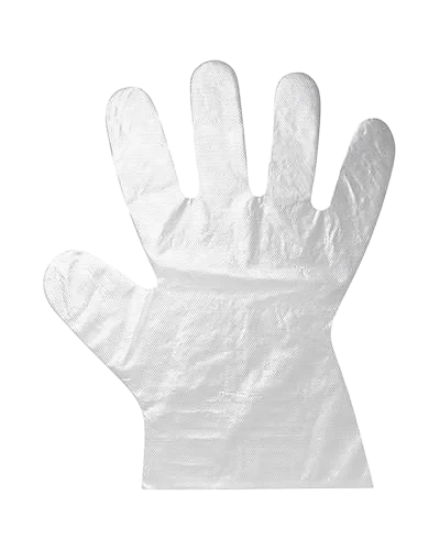 Granberg hansker i klar plast 100 stk