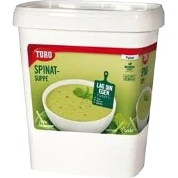 Spinatsuppe Pulver Toro