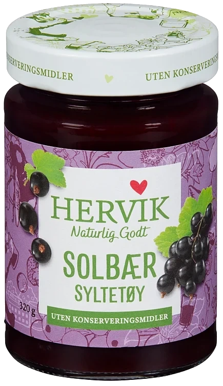 Solbærsyltetøy   320g