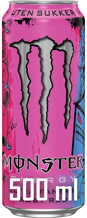 Monster Ultra Fantasy Ruby Red 0,5l boks
