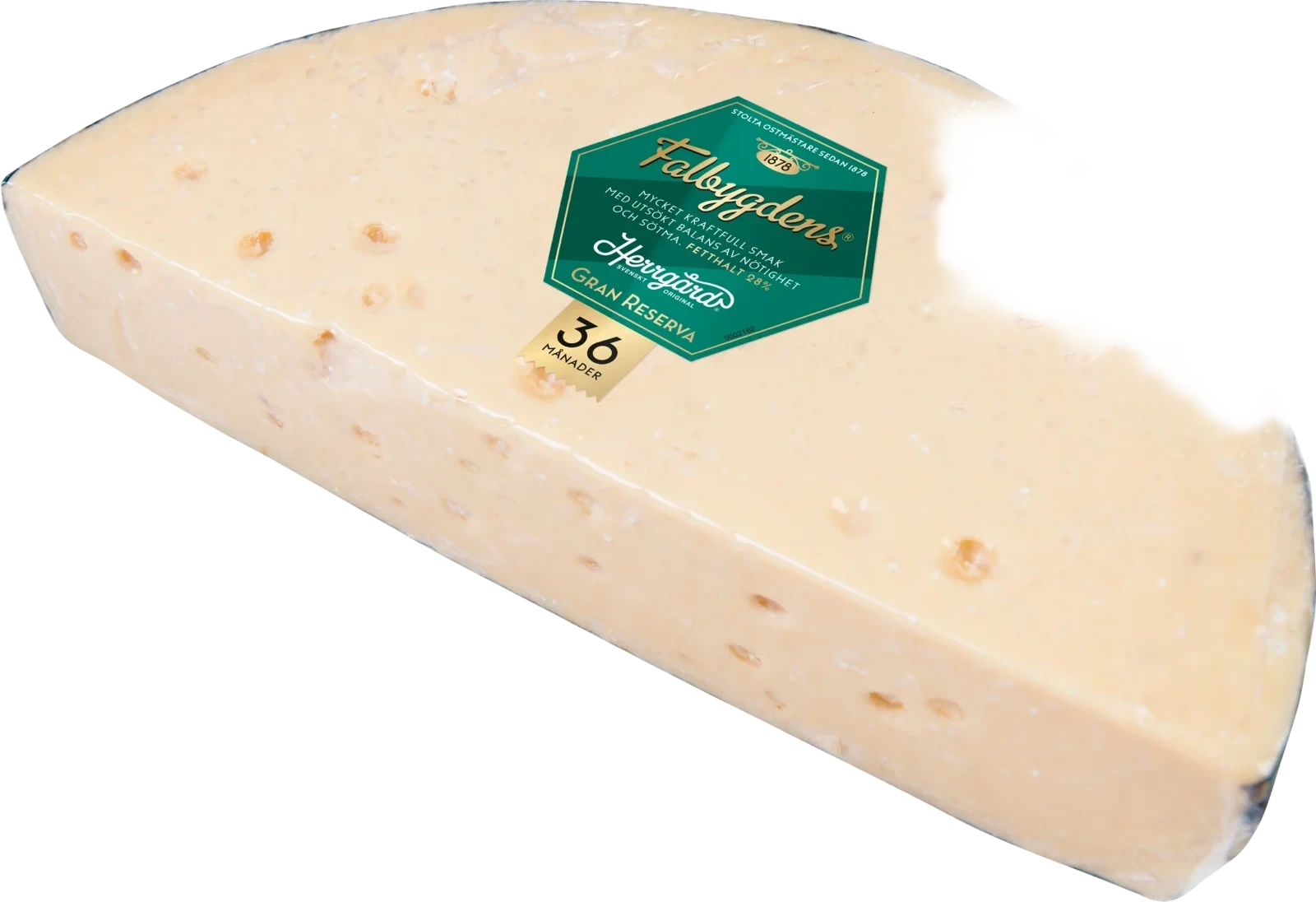 GranRes Herrgård® 36mån 28% hårdost