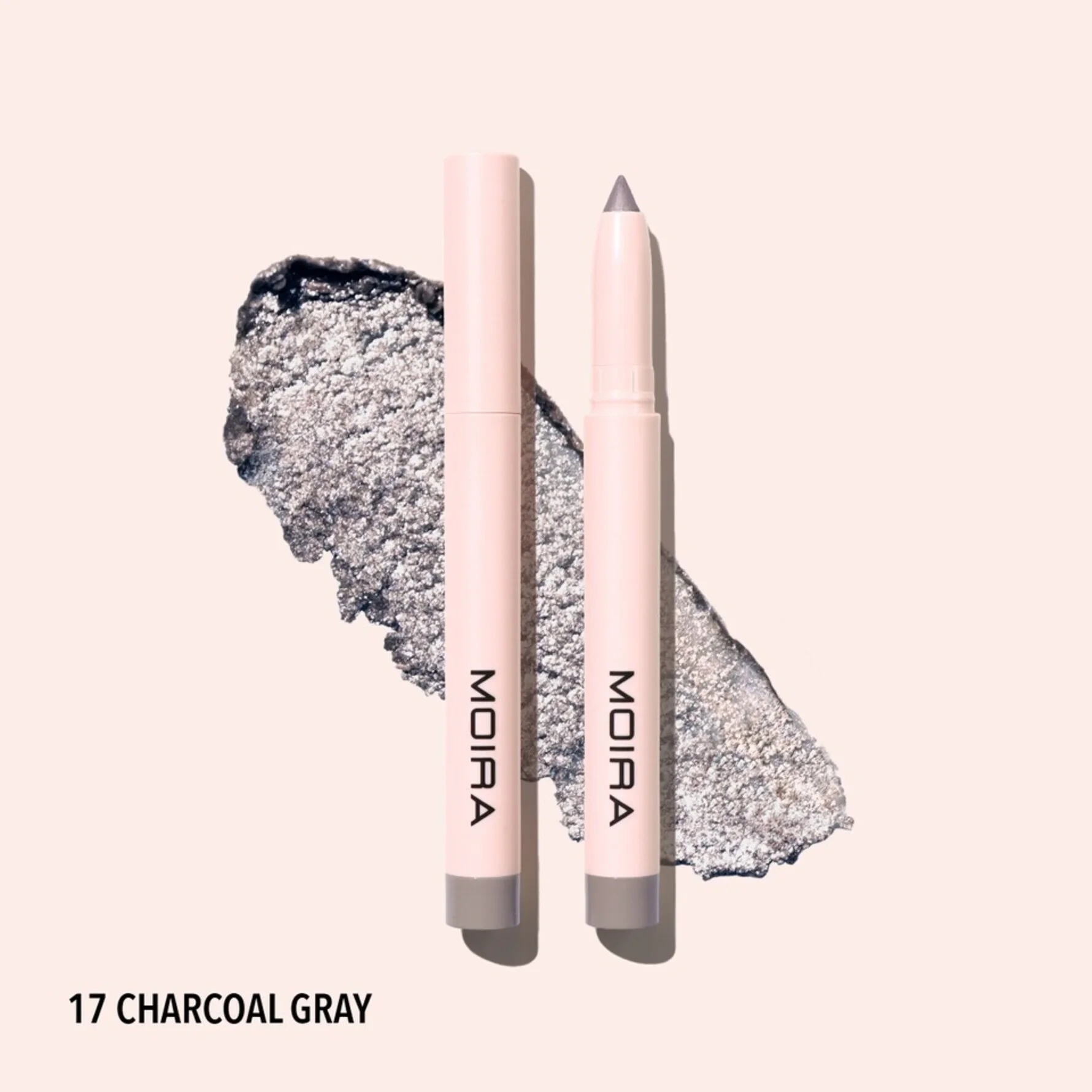 MOIRA At Glance Stick Shadow 017 Charcoal Gray