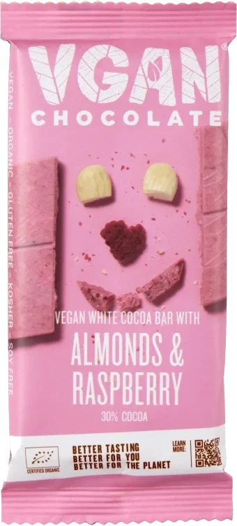 Almonds & Raspberry 70g Vgan