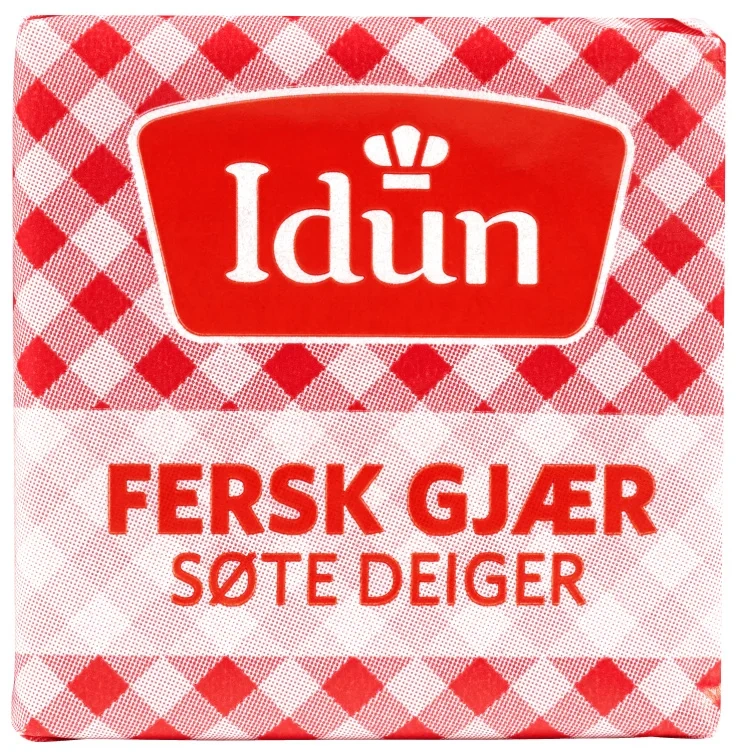 Idun Gjær søte deiger fersk