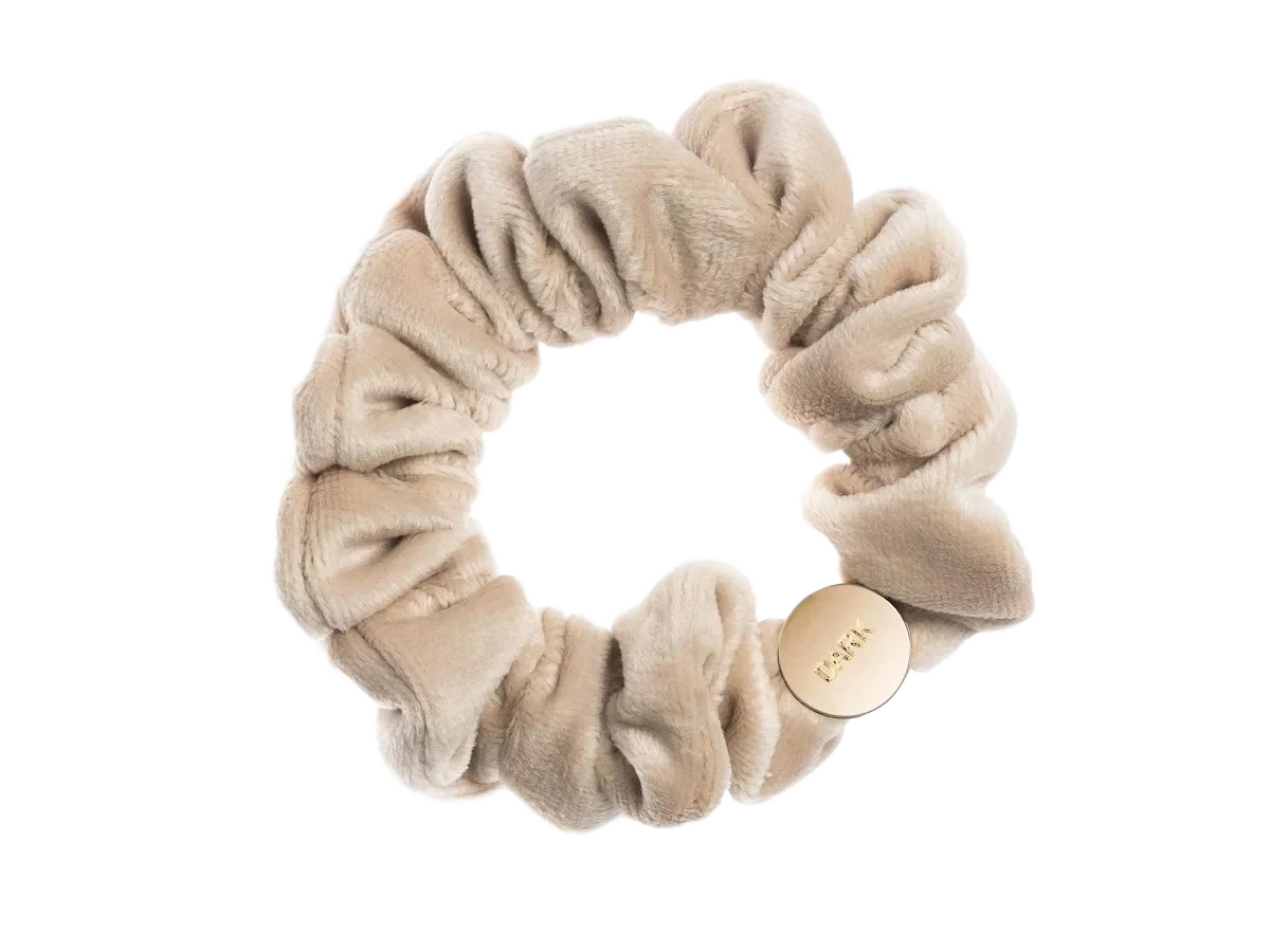 Dark Mini Velvet Scrunchie