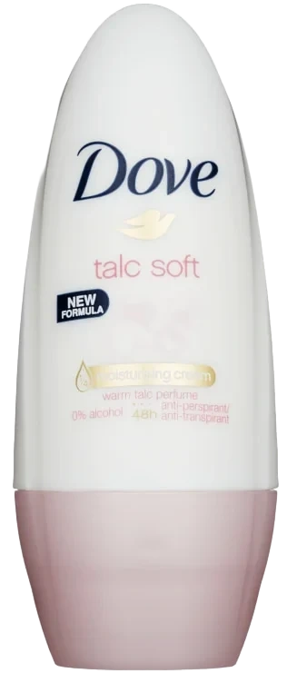 Dove Roll On Talc Soft 50ml