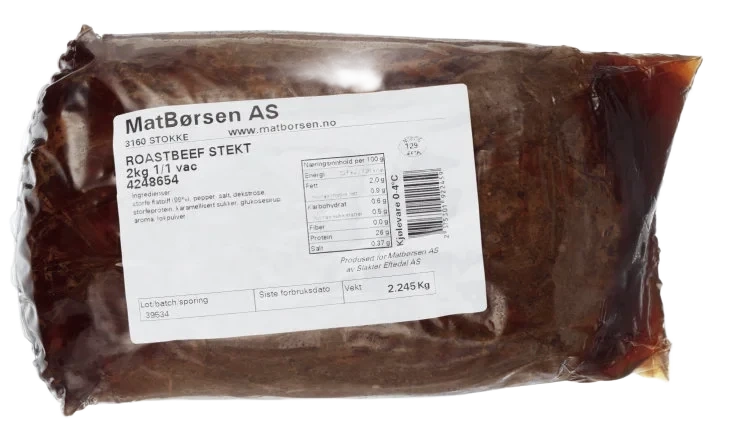 Roastbiff Stekt hel 2kg